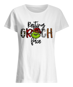 Resting Grinch Face Shirt Classic Women's T-shirt
