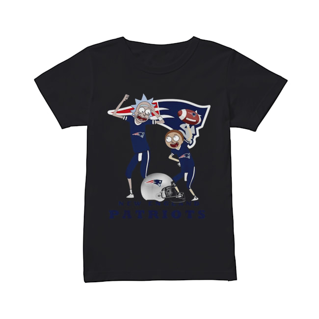 Rick and Morty New England Patriots Classic Women's T-shirt
