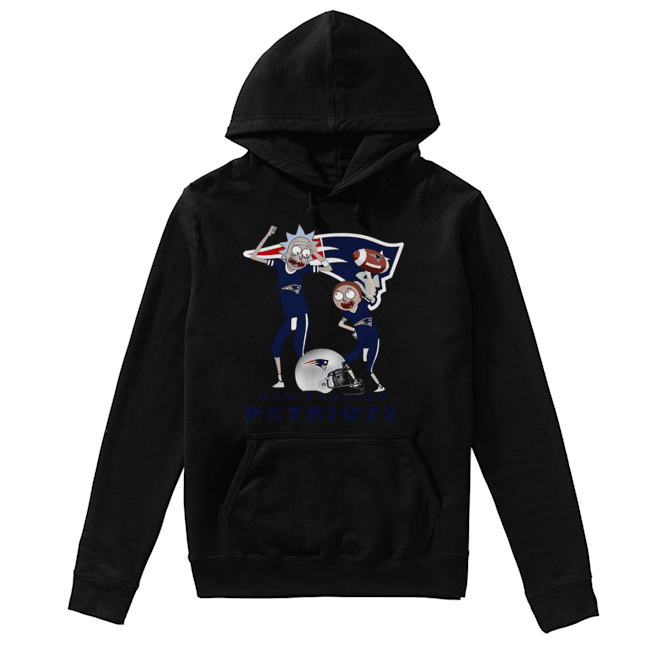 Rick and Morty New England Patriots Unisex Hoodie