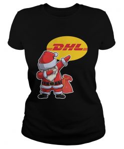 Santa Claus Dabbing DHL Shirt Classic Ladies