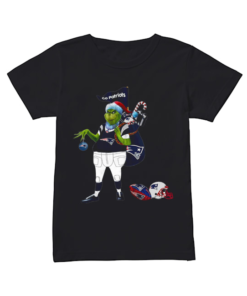 Santa Grinch New England Patriot Go Patriots Shirt Classic Women's T-shirt