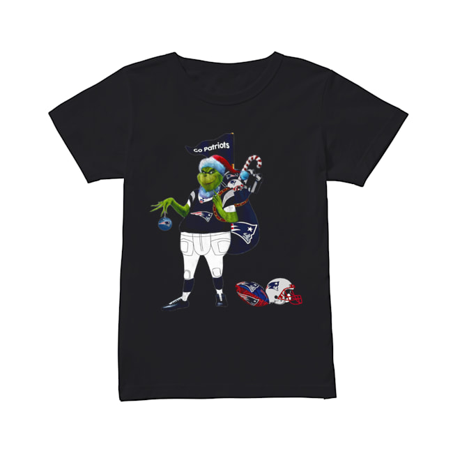 Santa Grinch New England Patriot Go Patriots Shirt Classic Women's T-shirt