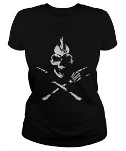 Skeleton Rocker Skull Shirt Classic Ladies