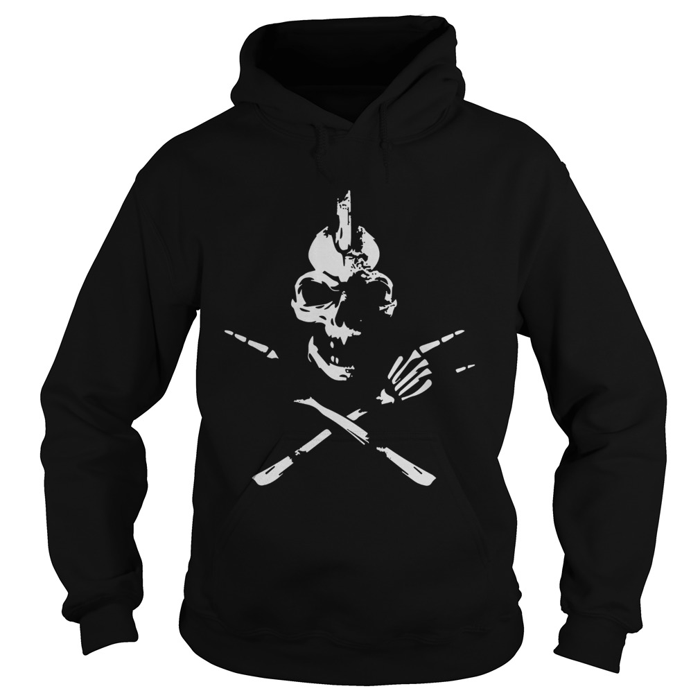 Skeleton Rocker Skull Shirt Hoodie