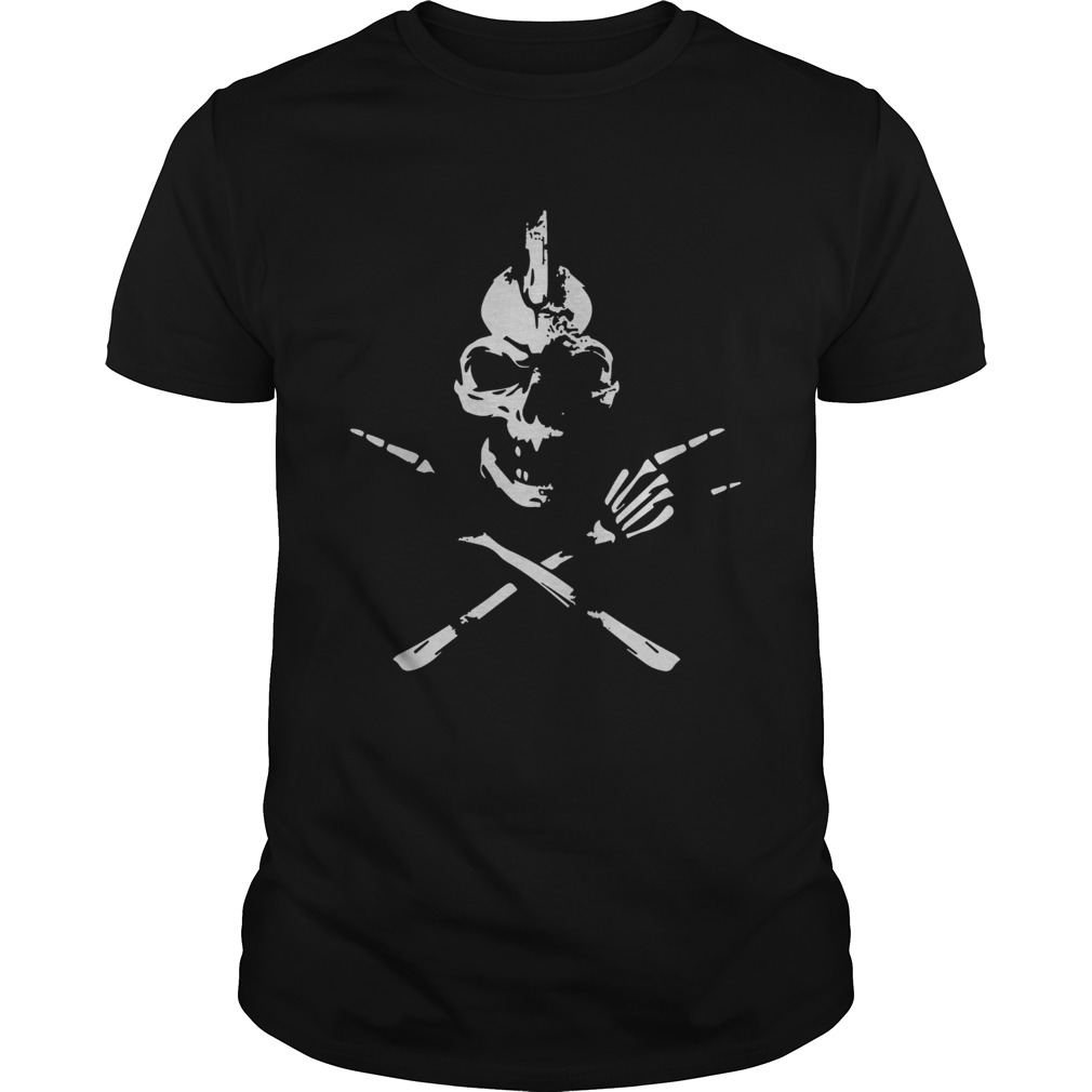 Skeleton Rocker Skull Shirt