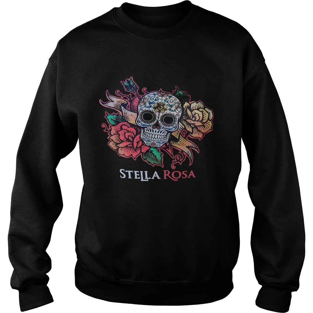 Skull rose stella rosa Sweatshirt