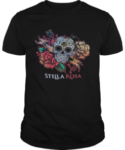 Skull rose stella rosa  Unisex