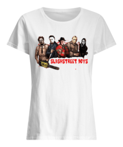 Slashstreet Boys horror movie characters  Classic Women's T-shirt