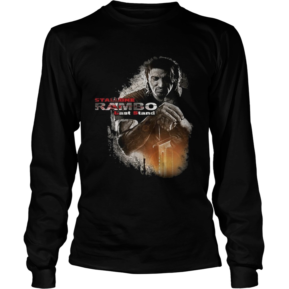 Stallone Rambo last stand LongSleeve