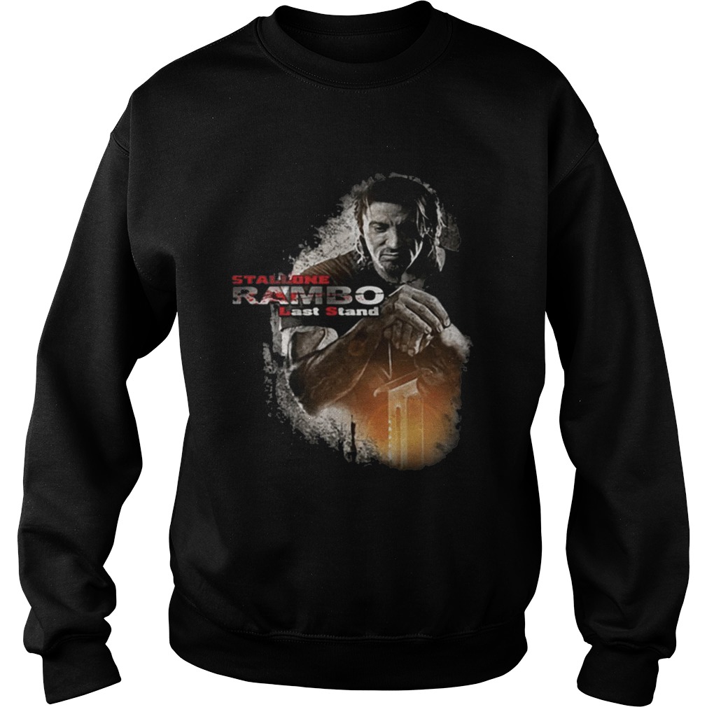 Stallone Rambo last stand Sweatshirt