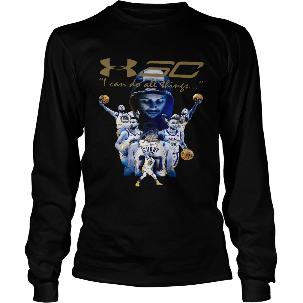 Stephen Curry Golden State Warriors Signature Shirt LongSleeve
