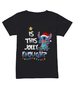 Stitch is this jolly enough Christmas  Classic Women's T-shirt