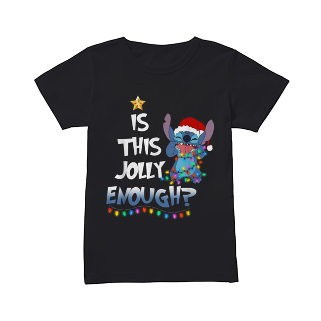 Stitch is this jolly enough Christmas Classic Women's T-shirt