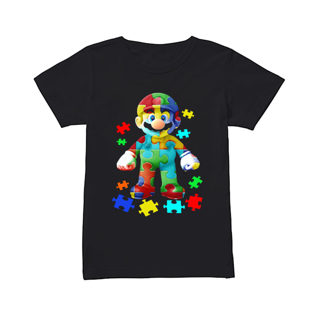 Super Mario Autism Shirt Classic Women's T-shirt