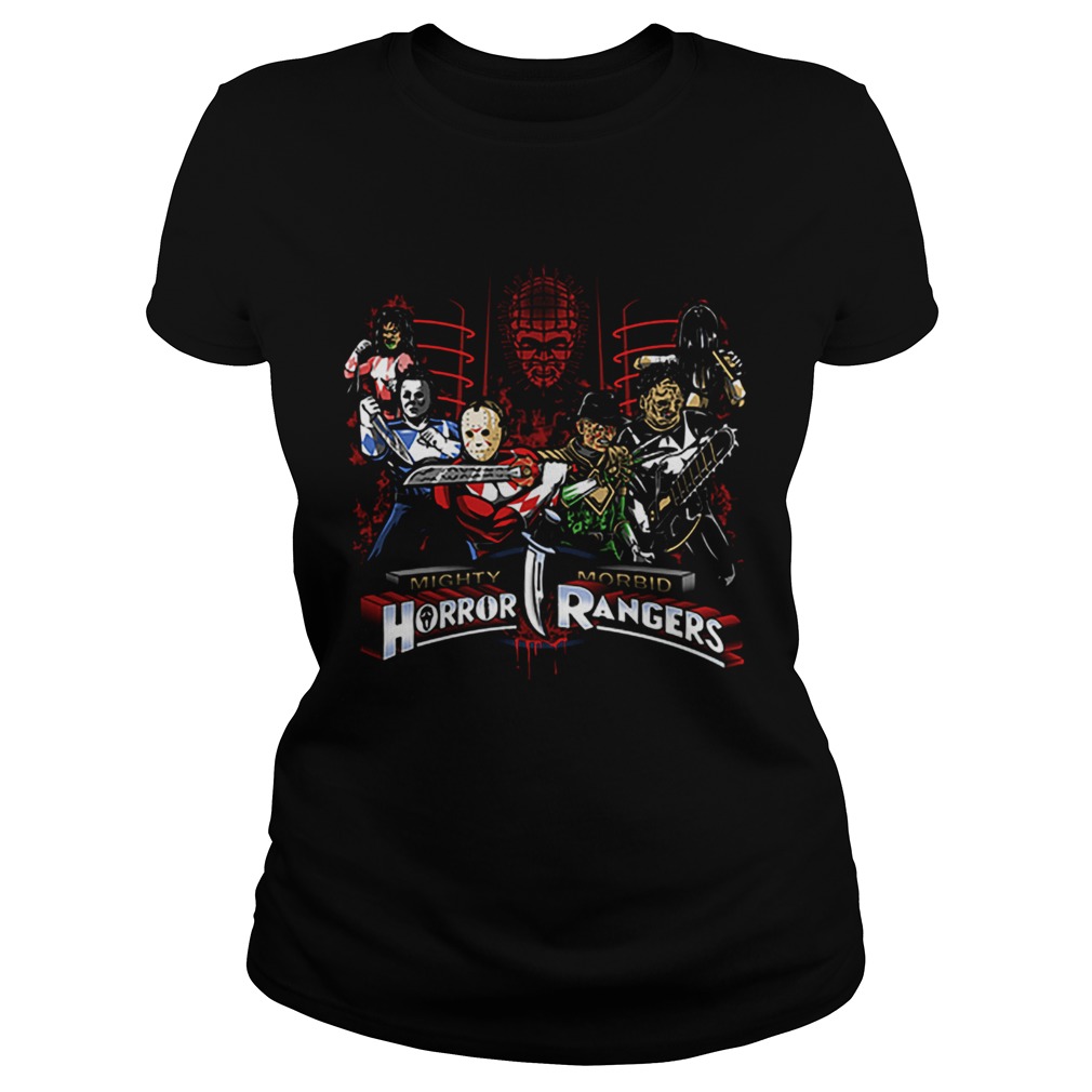 Superheroes Mighty Morbid Horror Rangers Classic Ladies