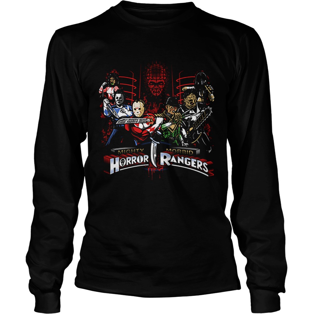 Superheroes Mighty Morbid Horror Rangers LongSleeve