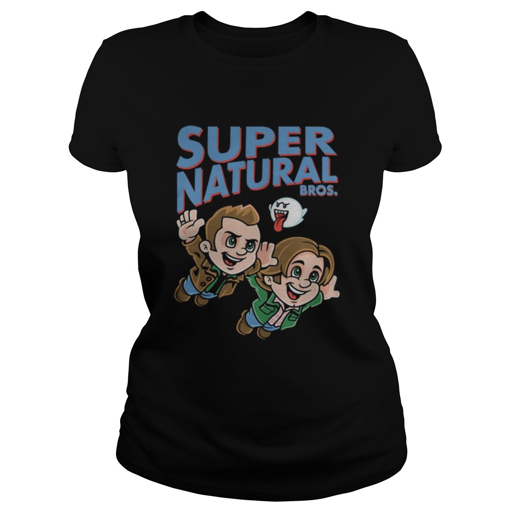 Supernatural Bros Boo Hallowene Christmas LlMlTED EDlTlON Classic Ladies