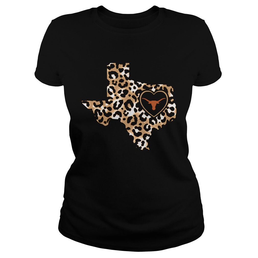 Texas Longhorns leopard layer Classic Ladies