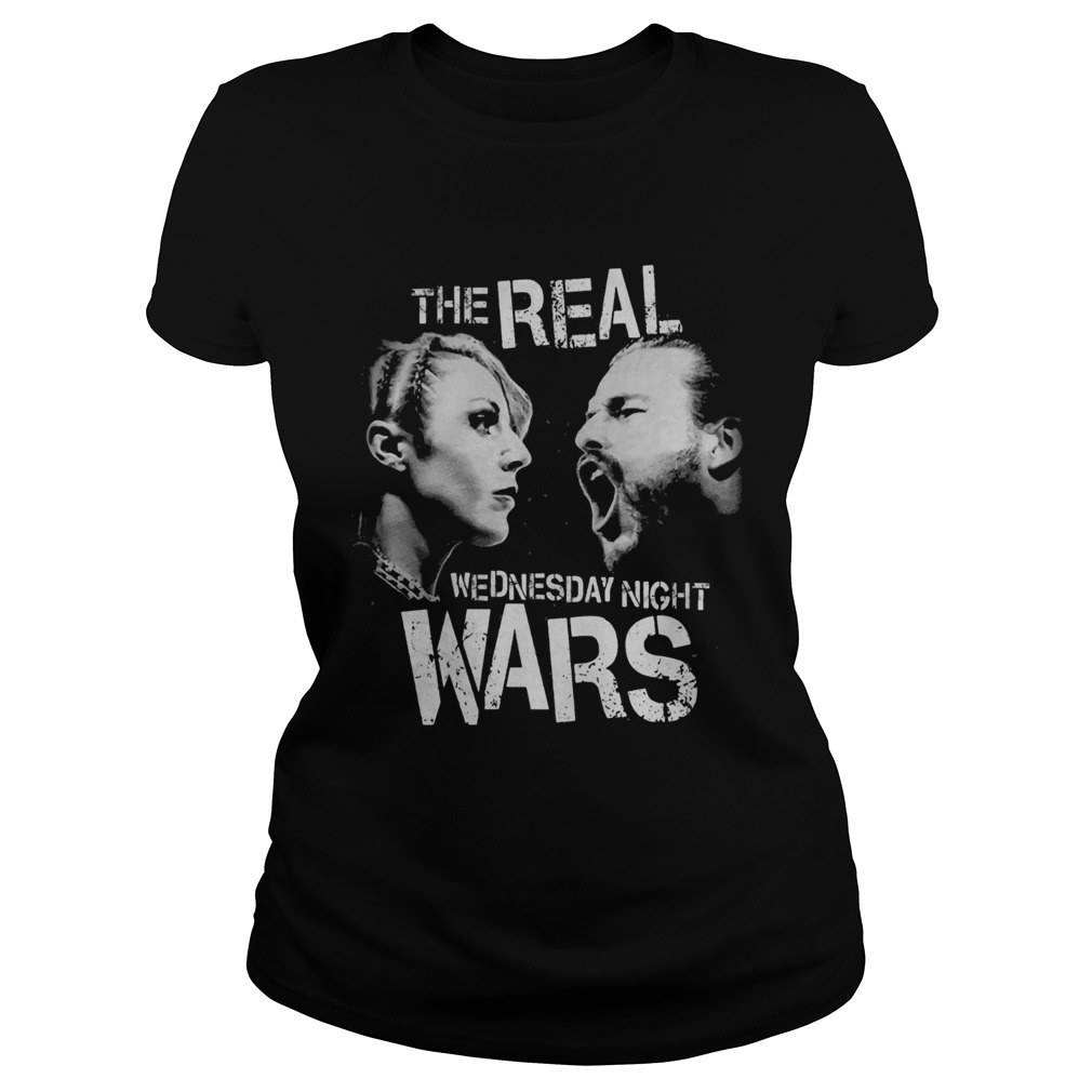 The Real Wednesday Night Wars Shirt Classic Ladies