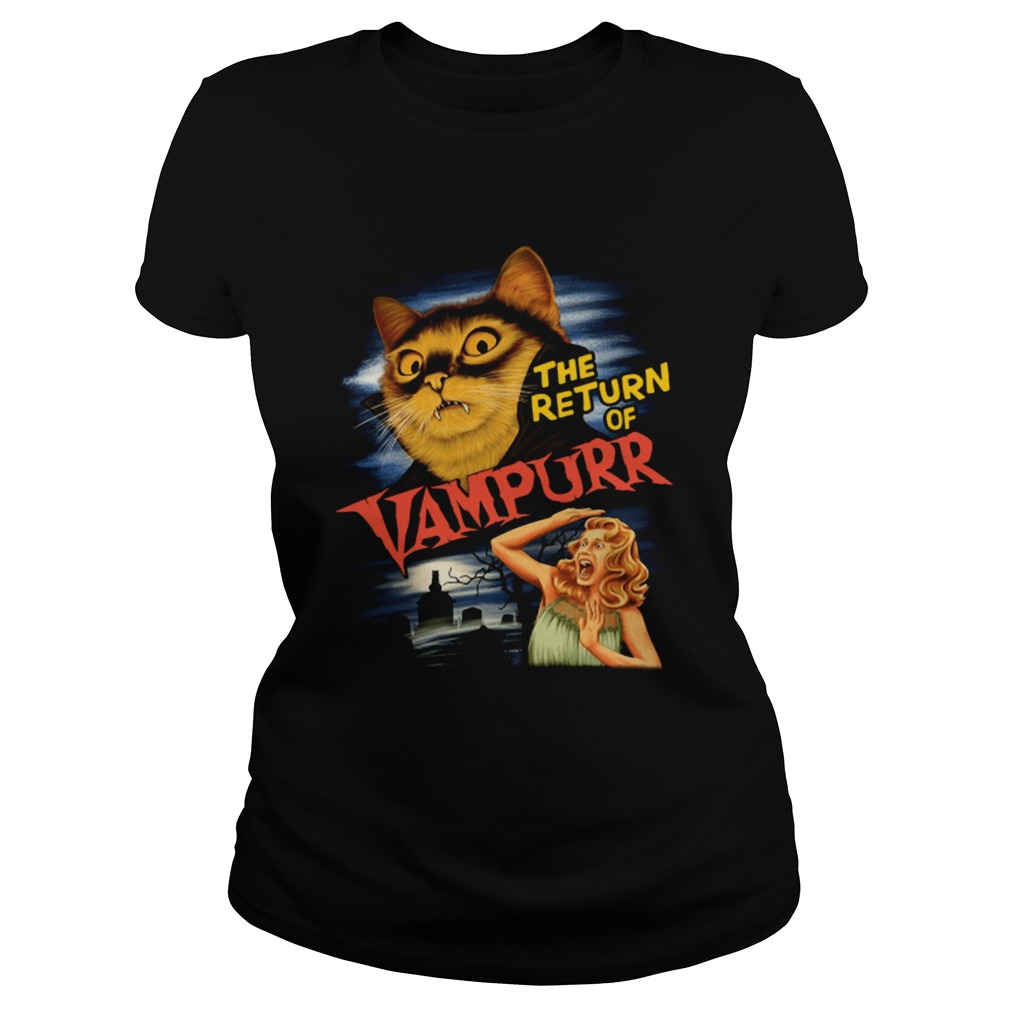 The Return Of Vampurr Cat Vampire Classic Ladies