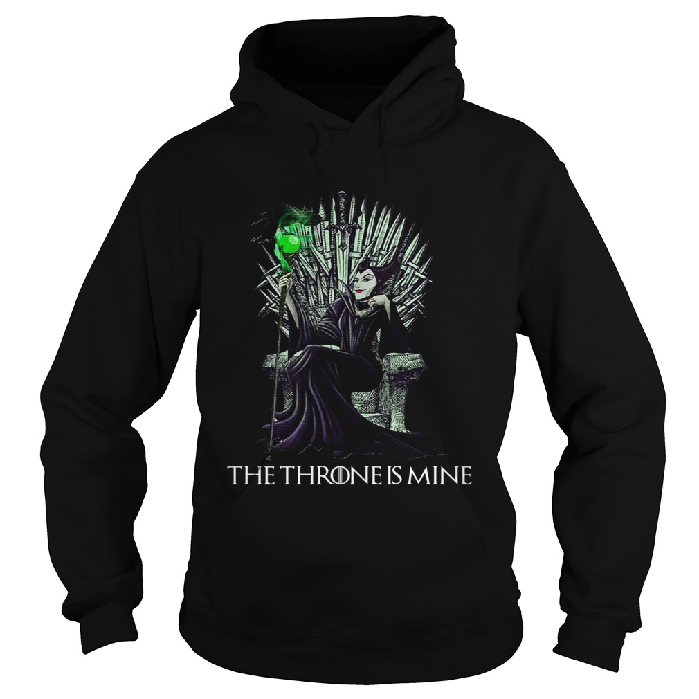 The Throne is mine Maleficent Hoodie