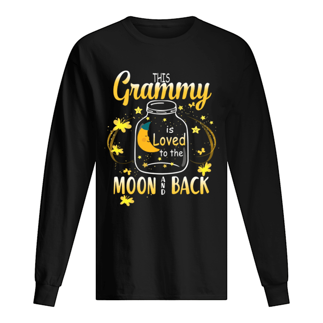 This Grammy Is Loved To The Moon And Back T-Shirt Long Sleeved T-shirt