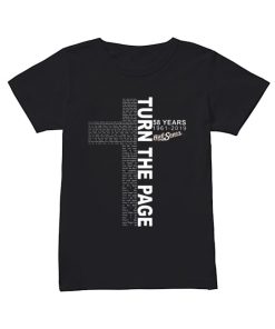 Turn The Page lyrics by Bob Seger 58 years 1961 2019  Classic Women's T-shirt