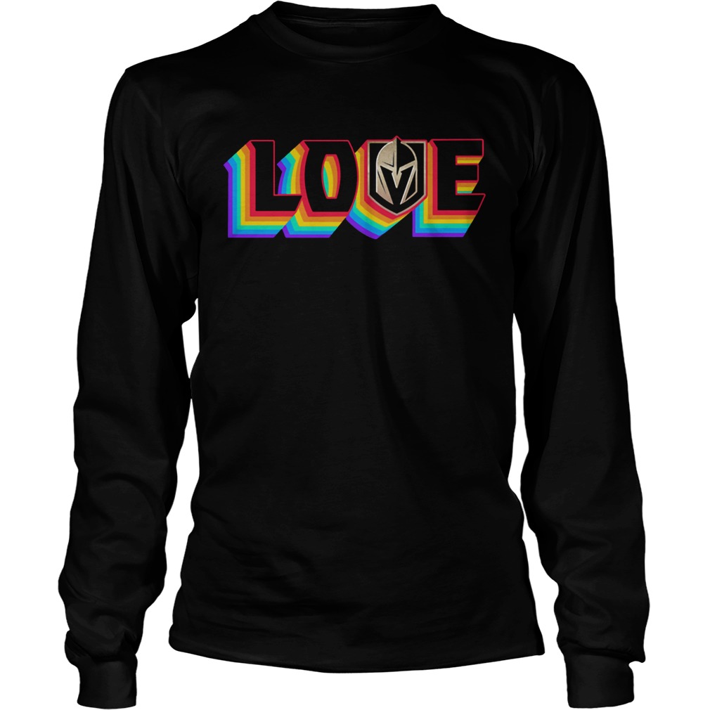 VGK Pride Love is Love Funny TShirt LongSleeve