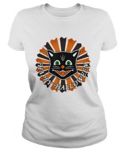 Vintage Style Halloween Black Cat Ephemera  Classic Ladies
