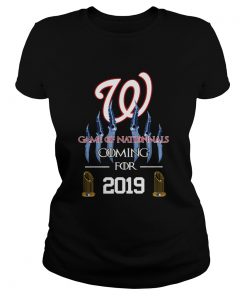 Washington Nationals Game of Nationals coming for 2019  Classic Ladies