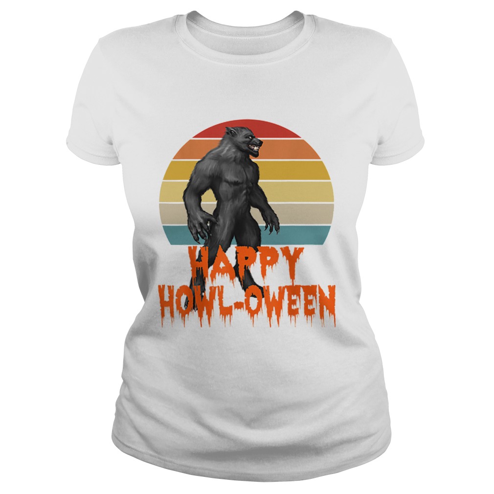 Werewolf Vintage Werewolves Halloween Costume Classic Ladies