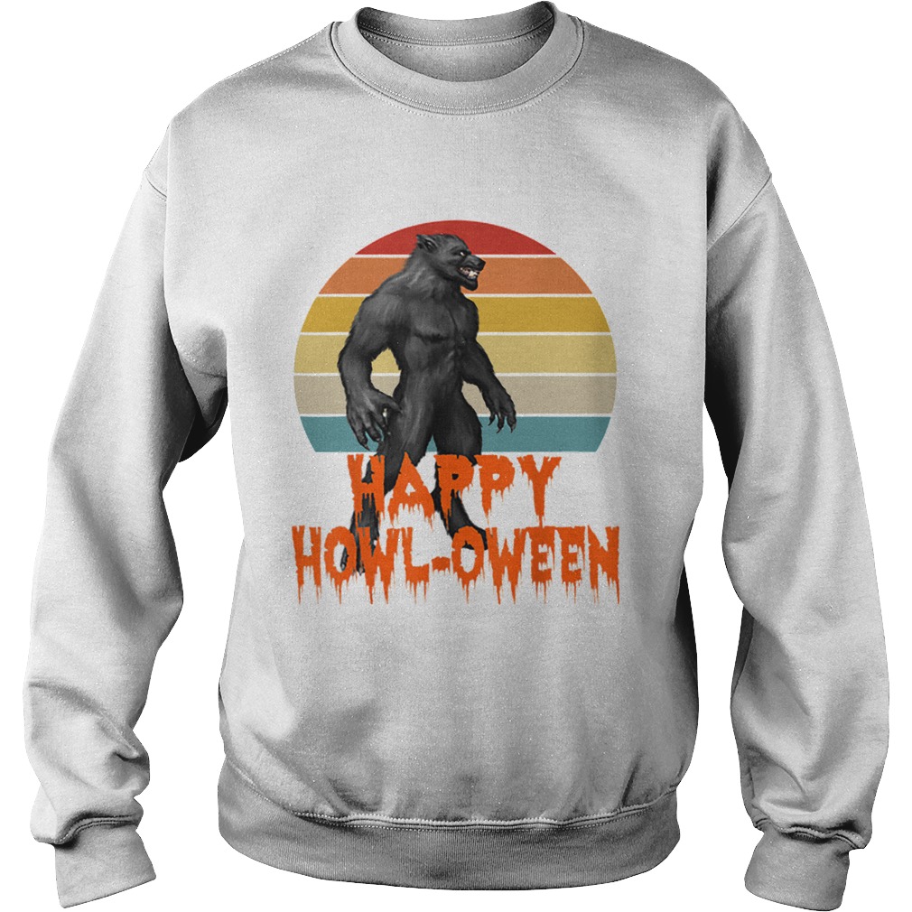 Werewolf Vintage Werewolves Halloween Costume Sweatshirt