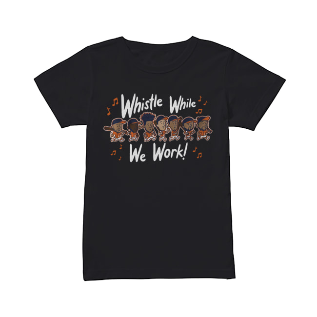 Whistle While We Work MLBPA Officially Licensed T-Shirt Classic Women's T-shirt
