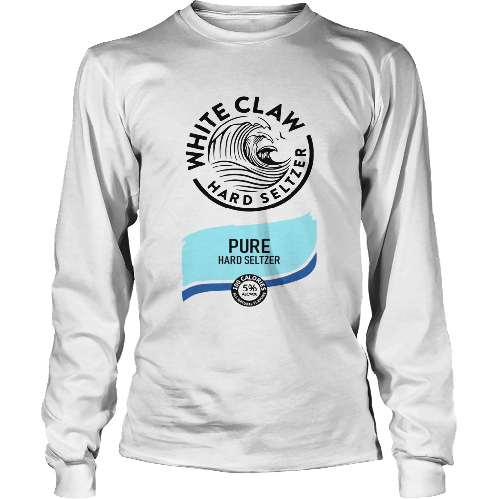 White claw hard seltzer Pure hard Seltzer LongSleeve