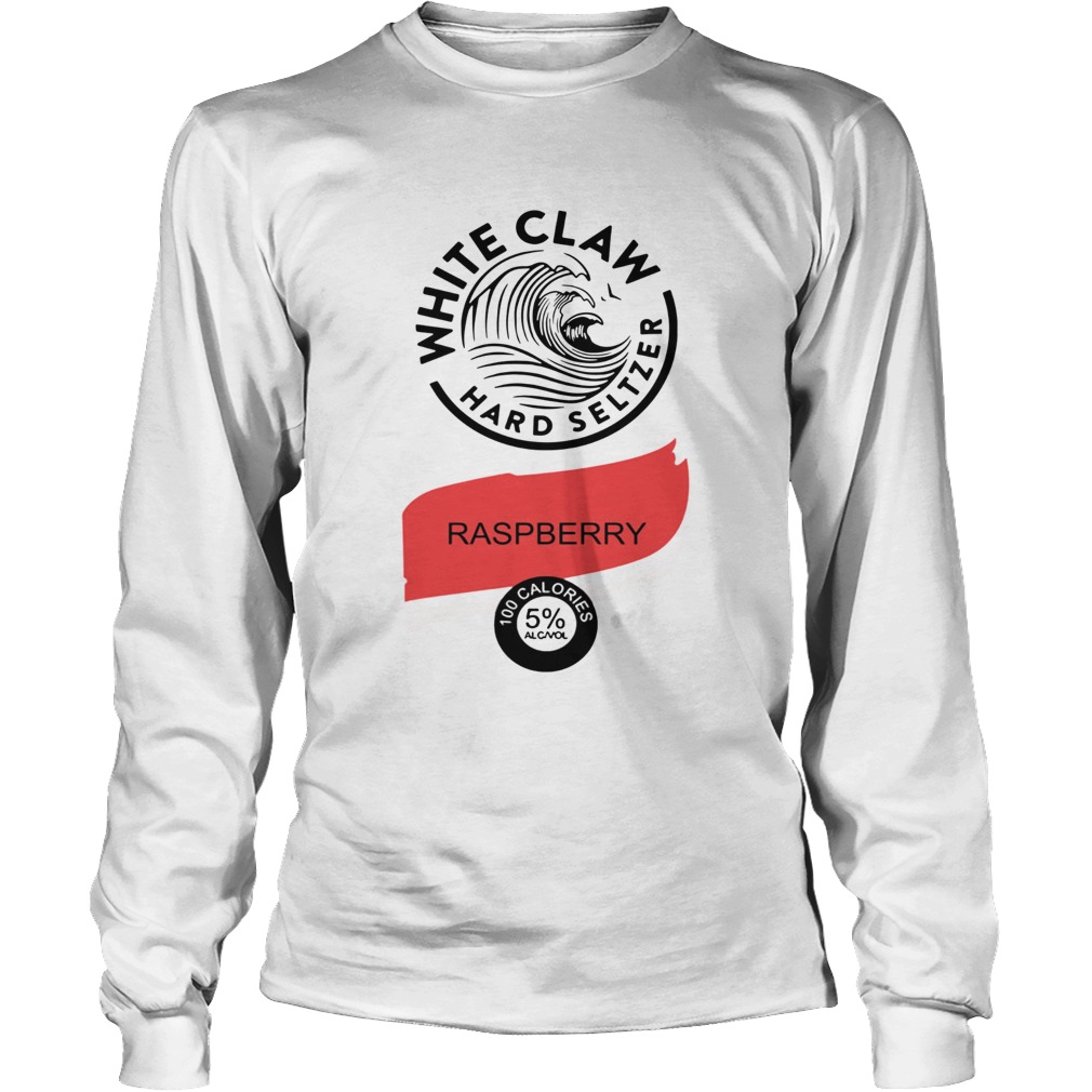 White claw hard seltzer Raspberry LongSleeve