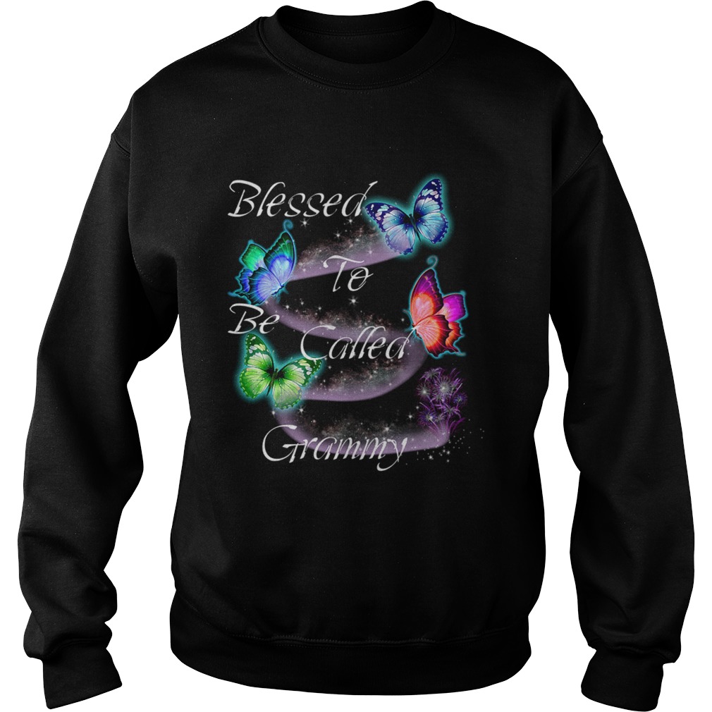 Women Mom Blessed To Be Called Grammy TShirt Sweatshirt