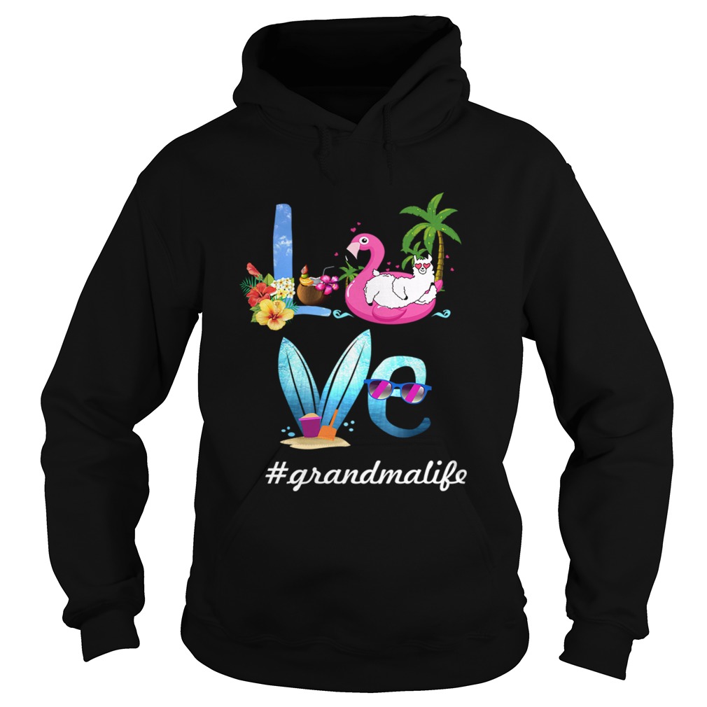 Women Mom Love Grandmalife Grandma Life Summer TShirt Hoodie