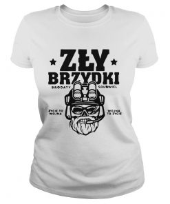 Zly Brzydki Brodaty Squrwiel Shirt Classic Ladies