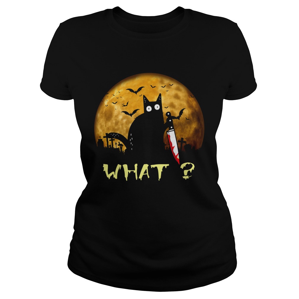 halloween black Cat Michael Myers What Classic Ladies