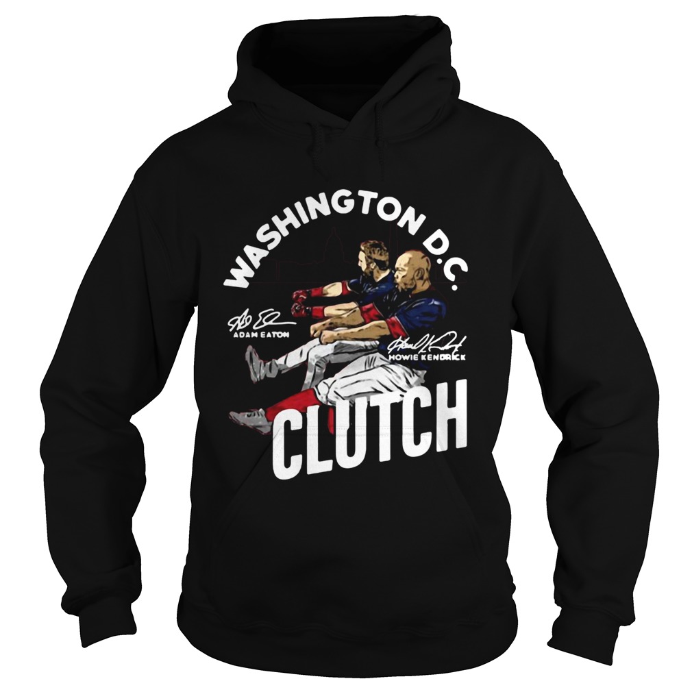 1572667850Washington D.C. Adam Eaton Howie Kendrick Clutch Signatures Hoodie