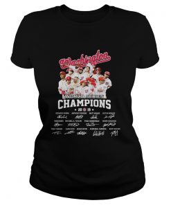 1572667954Washington Nationals 2019 world series champions signature  Classic Ladies