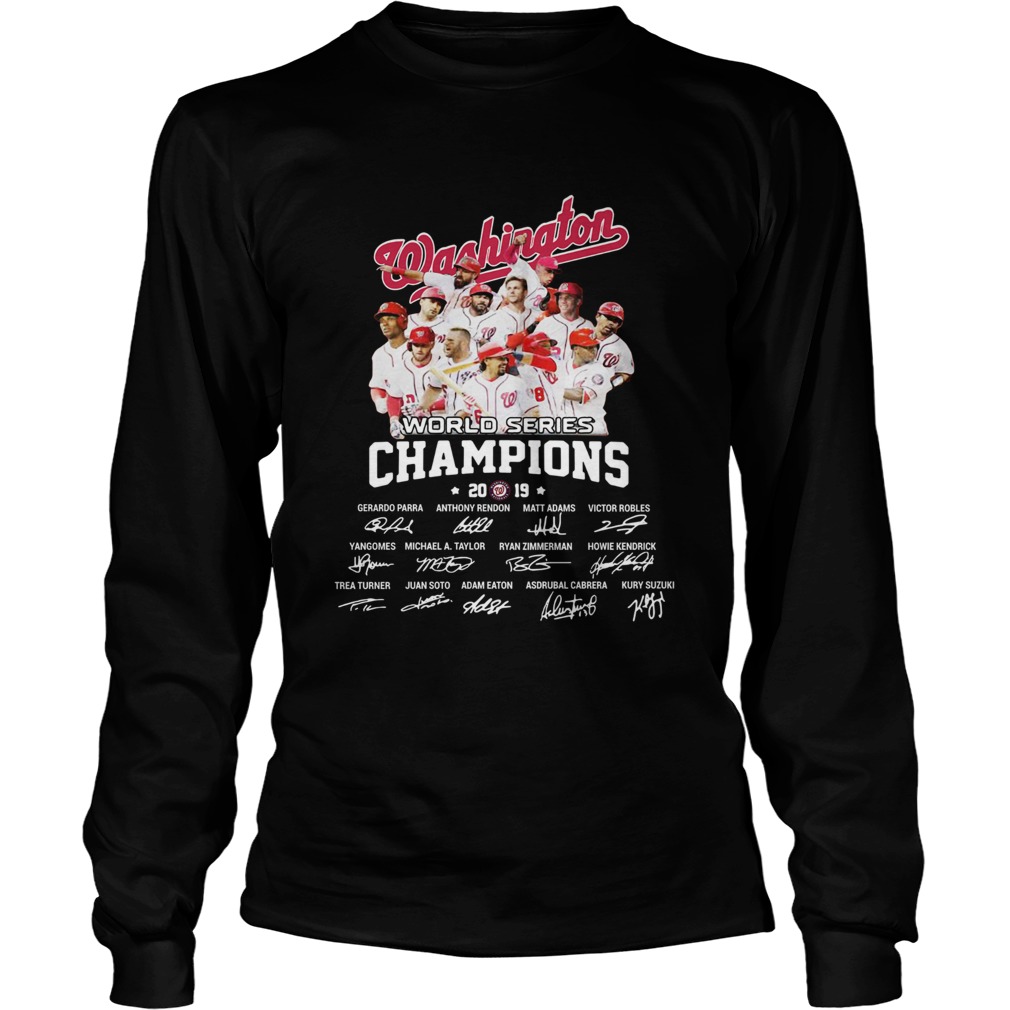 1572667954Washington Nationals 2019 world series champions signature LongSleeve