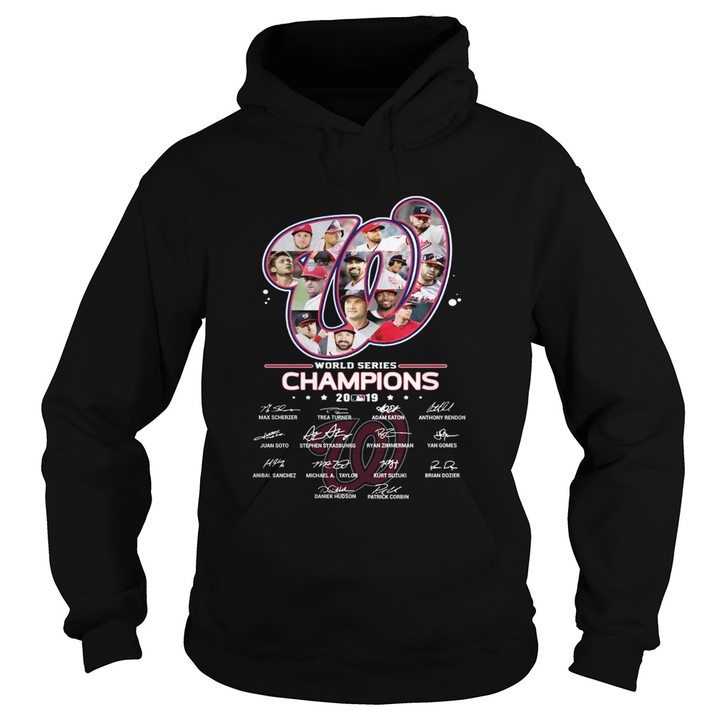 1572668172Washington Nationals Team 2019 World Series Champions Signatures Hoodie