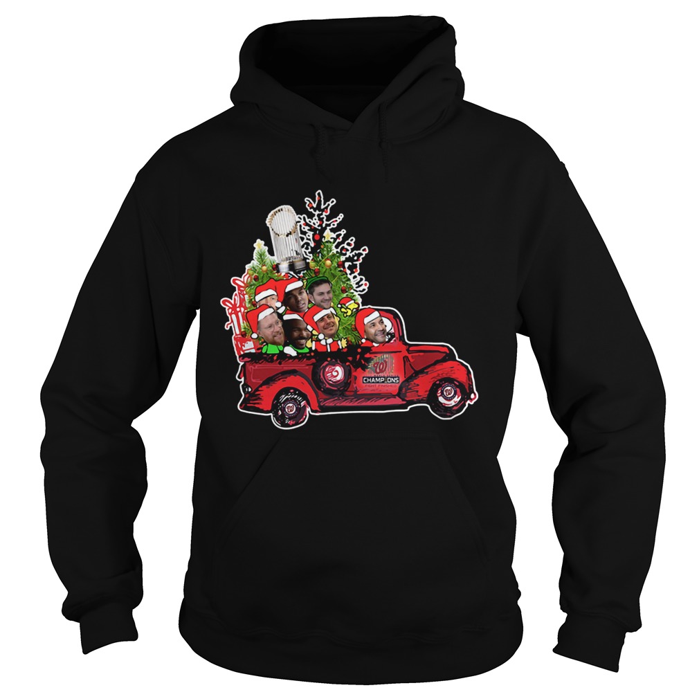 1572836354Washington Nationals 2019 world series champions Merry Christmas Hoodie