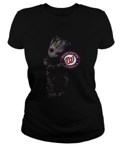 1572836708Baby Groot Hug Washington Nationals  Classic Ladies