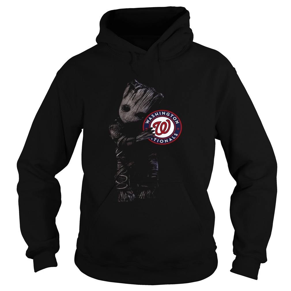 1572836708Baby Groot Hug Washington Nationals Hoodie
