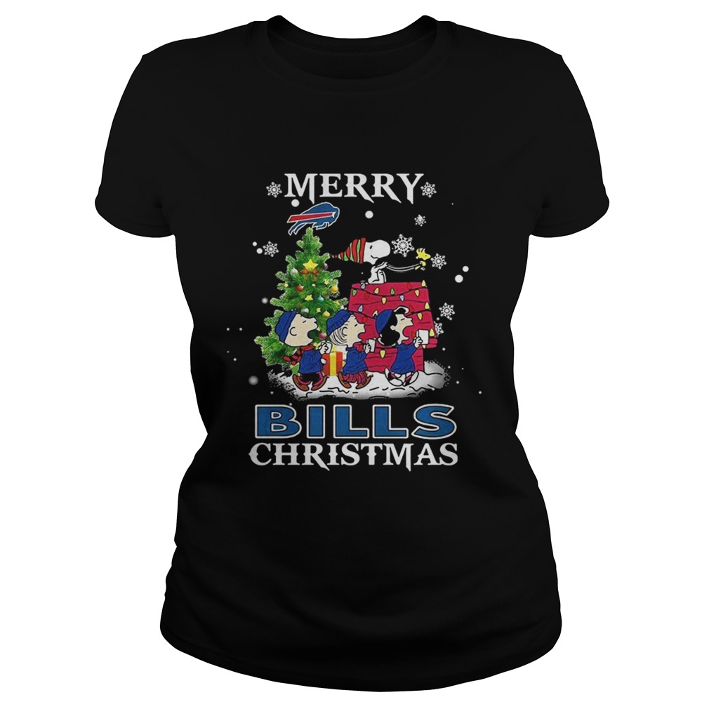 1572838534Snoopy merry Buffalo Bills Christmas Classic Ladies