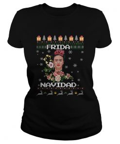 1572842430Navidad Knitting Pattern Fullprint Merry Christmas Flower  Classic Ladies