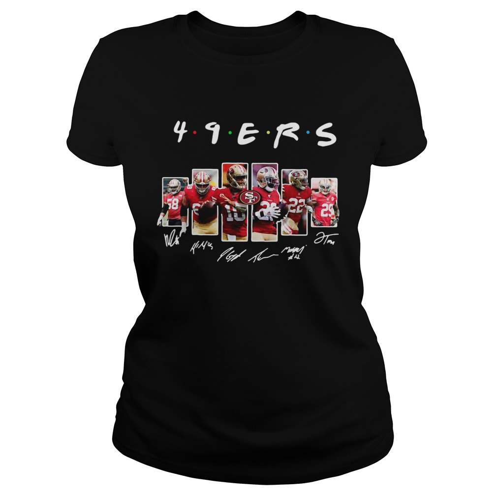 1572842630San Francisco 49ers Friends TV show signatures Classic Ladies