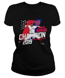 1572842822Stephen Strasburg Washington Nationals world series champions 2019 American Flag  Classic Ladies